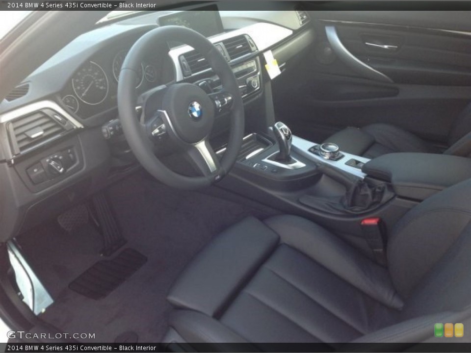 Black Interior Prime Interior for the 2014 BMW 4 Series 435i Convertible #90948134