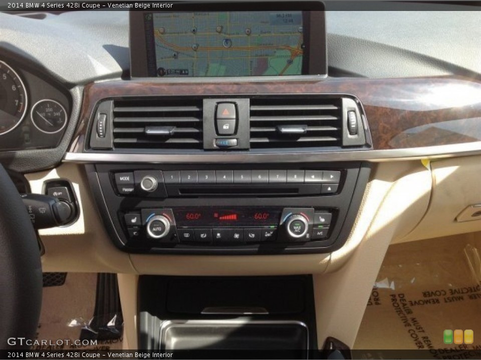 Venetian Beige Interior Controls for the 2014 BMW 4 Series 428i Coupe #90948344