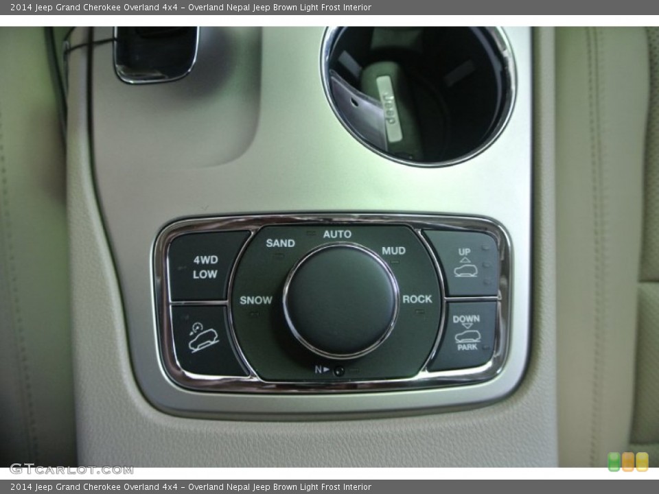 Overland Nepal Jeep Brown Light Frost Interior Controls for the 2014 Jeep Grand Cherokee Overland 4x4 #90949391
