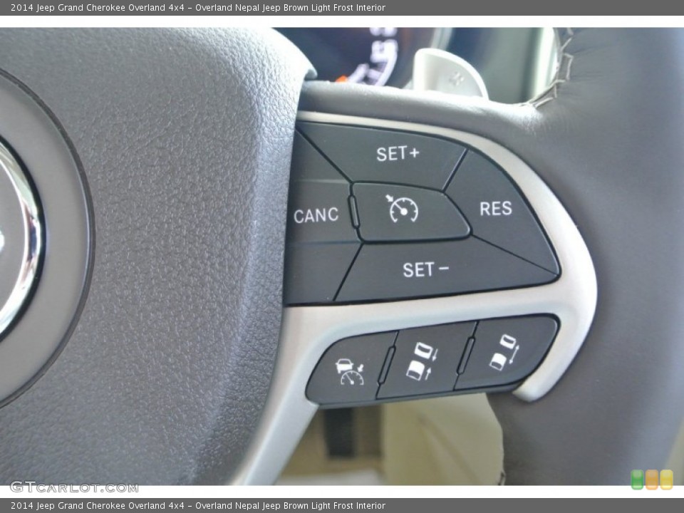 Overland Nepal Jeep Brown Light Frost Interior Controls for the 2014 Jeep Grand Cherokee Overland 4x4 #90949511