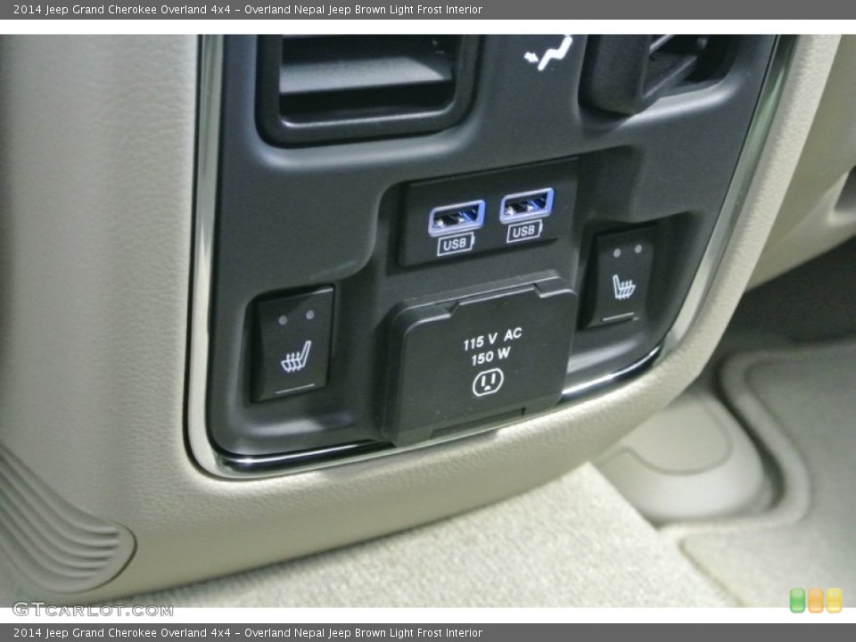 Overland Nepal Jeep Brown Light Frost Interior Controls for the 2014 Jeep Grand Cherokee Overland 4x4 #90949565