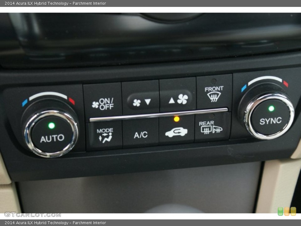 Parchment Interior Controls for the 2014 Acura ILX Hybrid Technology #90951755