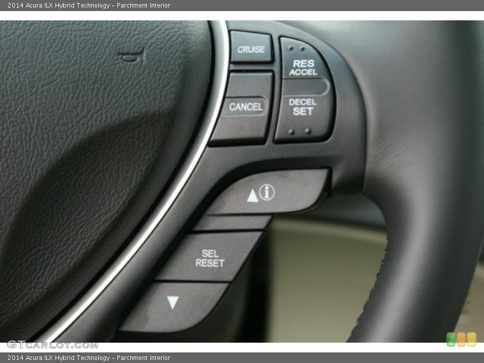 Parchment Interior Controls for the 2014 Acura ILX Hybrid Technology #90951800
