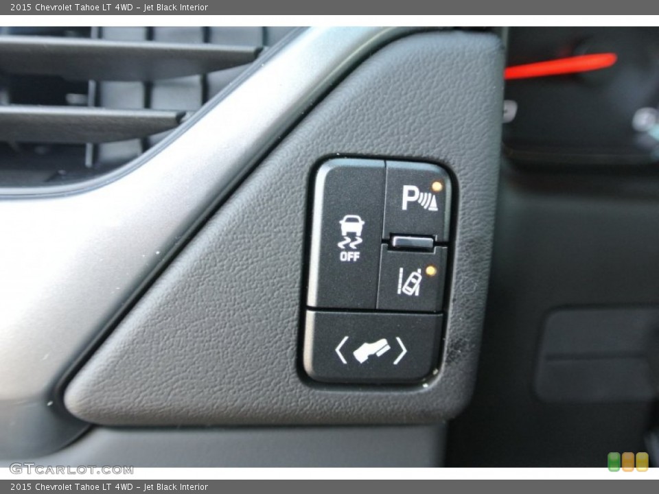 Jet Black Interior Controls for the 2015 Chevrolet Tahoe LT 4WD #90952130