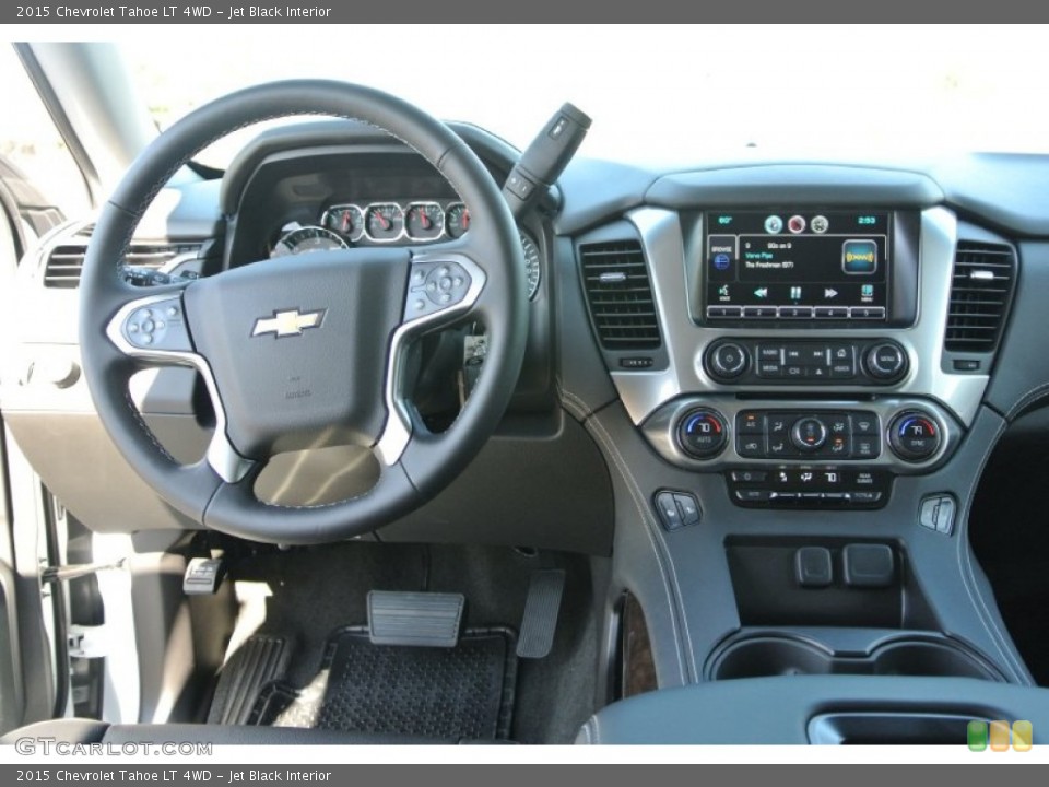 Jet Black Interior Dashboard for the 2015 Chevrolet Tahoe LT 4WD #90952199