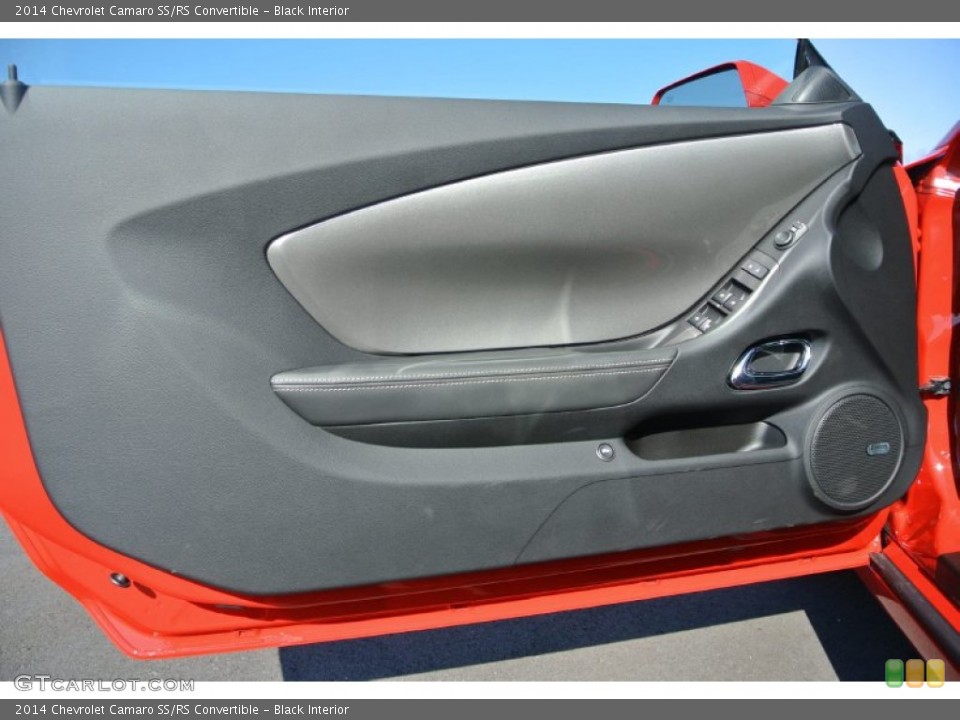 Black Interior Door Panel for the 2014 Chevrolet Camaro SS/RS Convertible #90953099