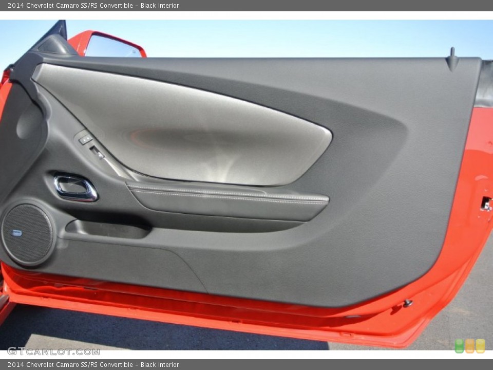 Black Interior Door Panel for the 2014 Chevrolet Camaro SS/RS Convertible #90953291