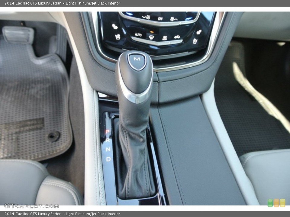 Light Platinum/Jet Black Interior Transmission for the 2014 Cadillac CTS Luxury Sedan #90954551