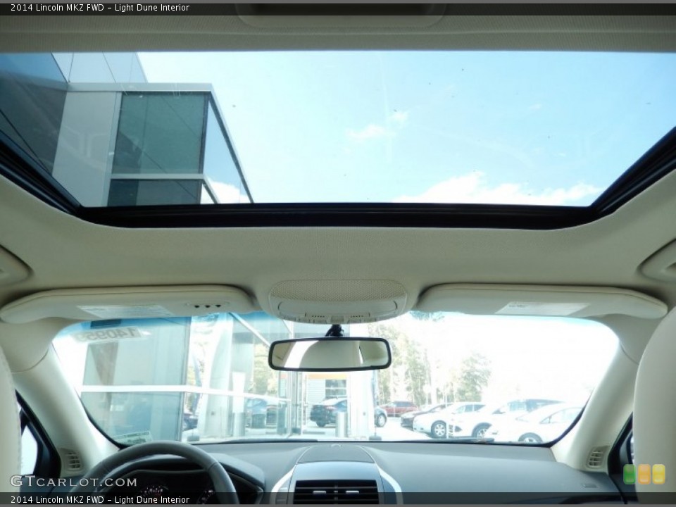 Light Dune Interior Sunroof for the 2014 Lincoln MKZ FWD #90956519