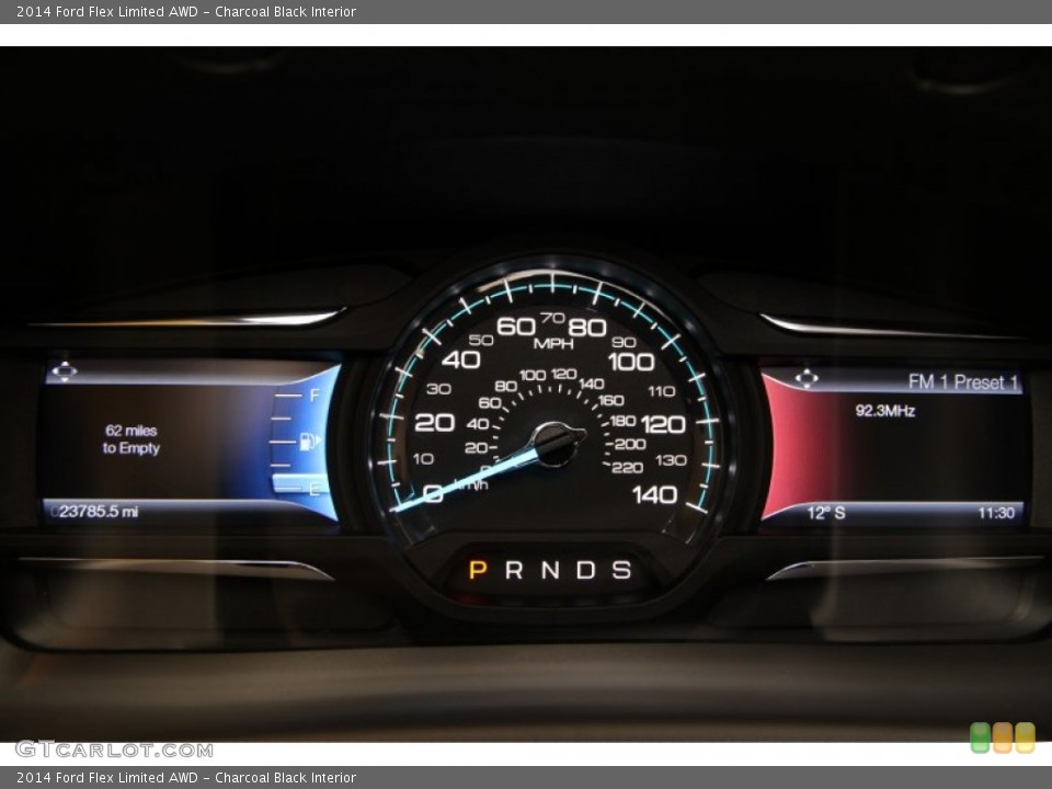 Charcoal Black Interior Gauges for the 2014 Ford Flex Limited AWD #90958421