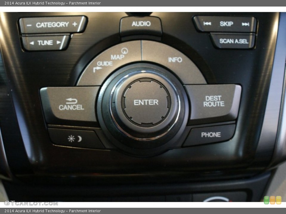 Parchment Interior Controls for the 2014 Acura ILX Hybrid Technology #90965815