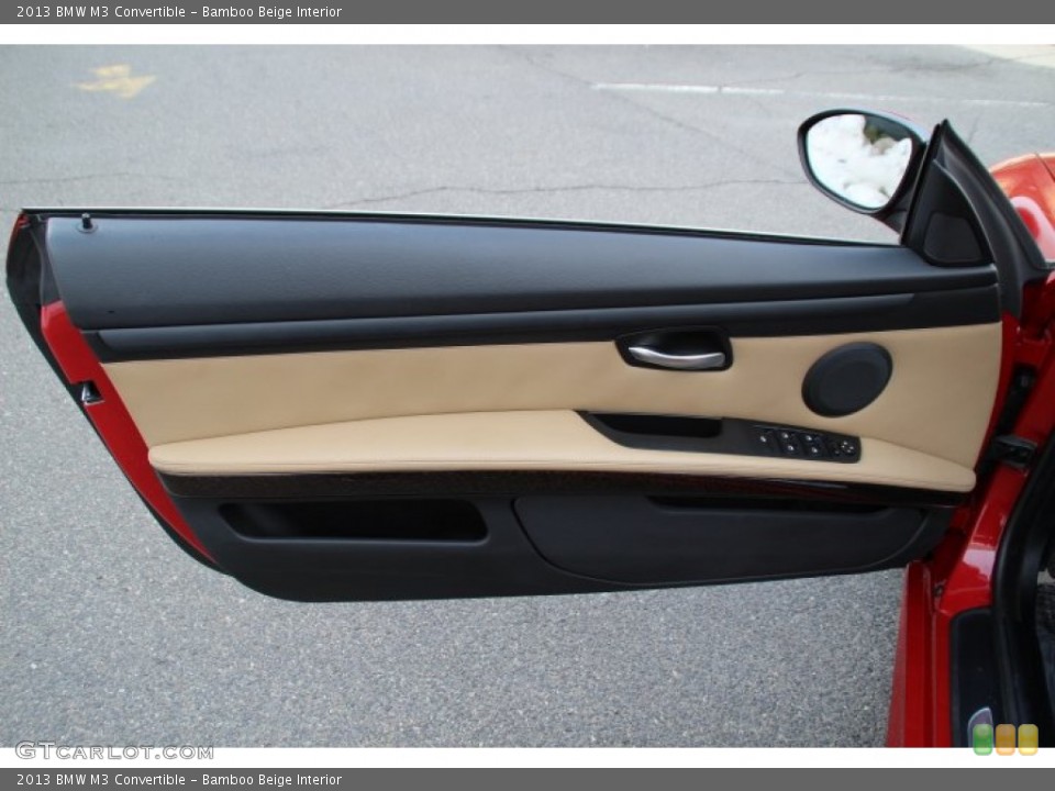 Bamboo Beige Interior Door Panel for the 2013 BMW M3 Convertible #90970534