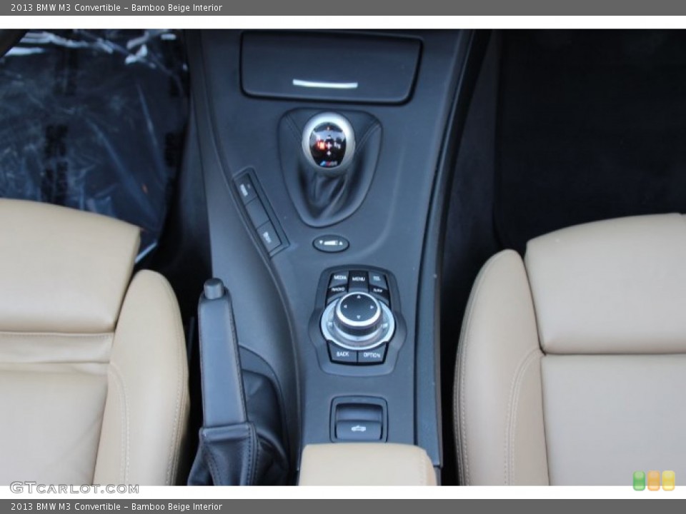 Bamboo Beige Interior Transmission for the 2013 BMW M3 Convertible #90970552