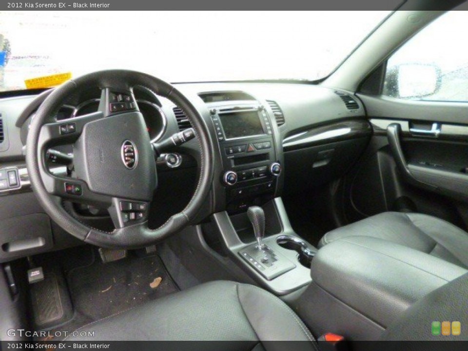 Black Interior Prime Interior for the 2012 Kia Sorento EX #90972001