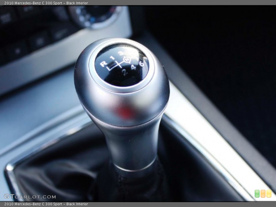 Black Interior Transmission for the 2010 Mercedes-Benz C 300 Sport #90973015