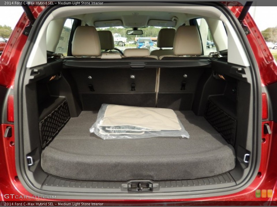 Medium Light Stone Interior Trunk for the 2014 Ford C-Max Hybrid SEL #90974587