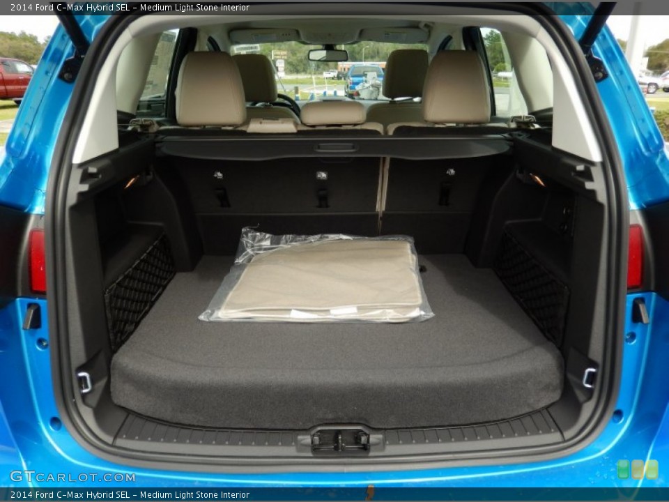 Medium Light Stone Interior Trunk for the 2014 Ford C-Max Hybrid SEL #90974626