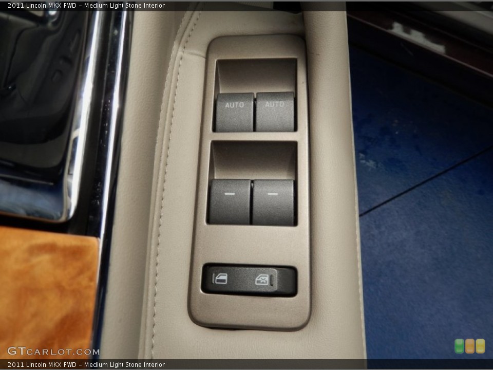 Medium Light Stone Interior Controls for the 2011 Lincoln MKX FWD #90974911