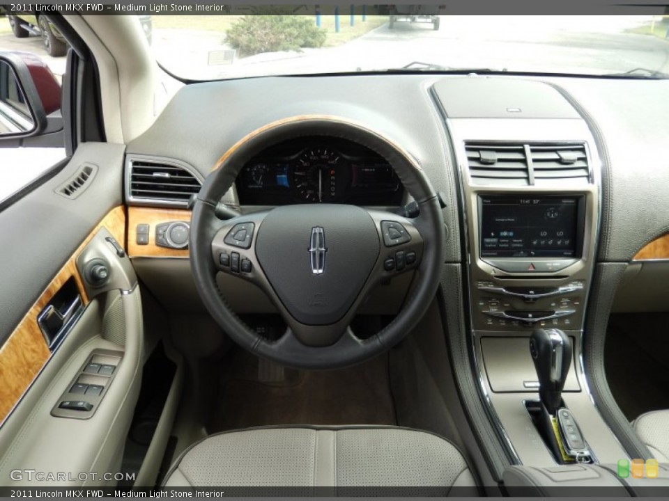 Medium Light Stone Interior Dashboard for the 2011 Lincoln MKX FWD #90974932