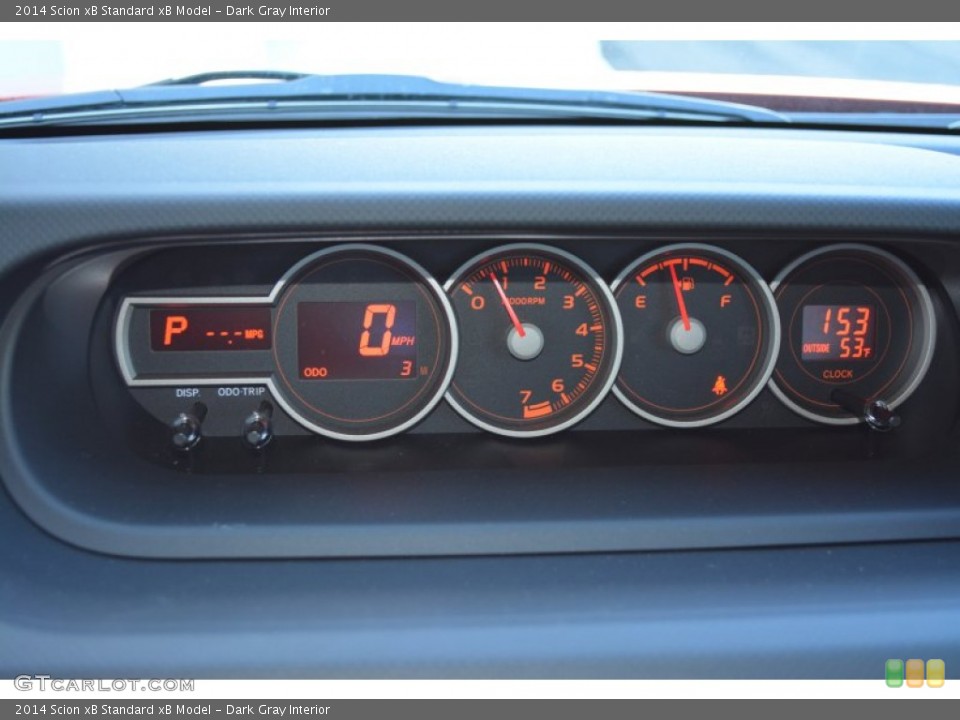 Dark Gray Interior Gauges for the 2014 Scion xB  #90976579
