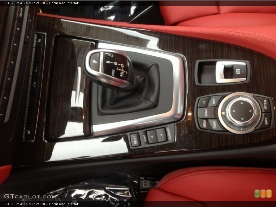Coral Red Interior Transmission for the 2014 BMW Z4 sDrive28i #90986052