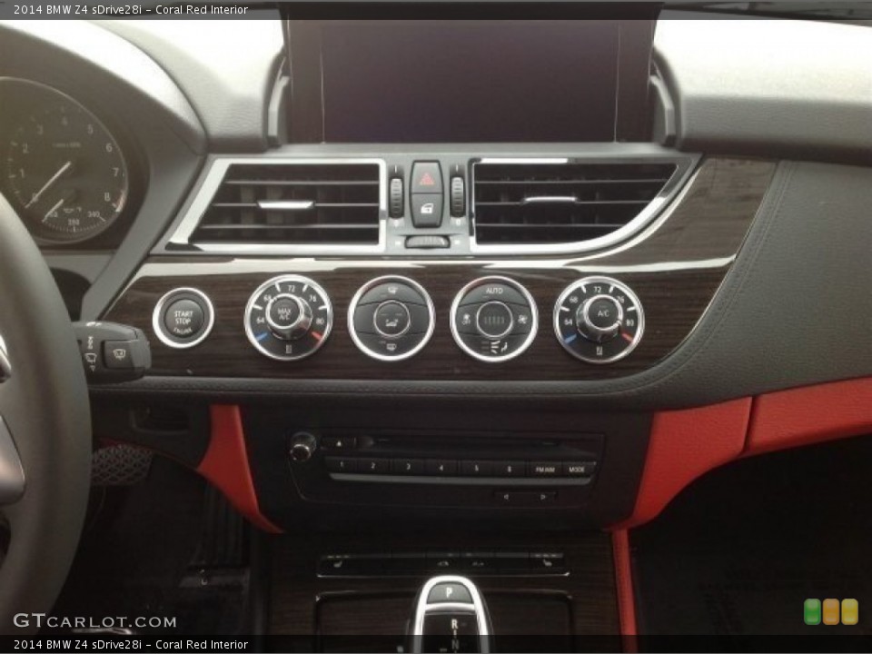 Coral Red Interior Gauges for the 2014 BMW Z4 sDrive28i #90986055