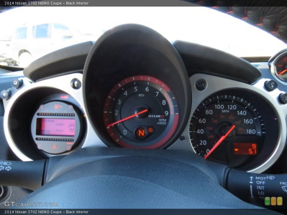 Black Interior Gauges for the 2014 Nissan 370Z NISMO Coupe #90988233