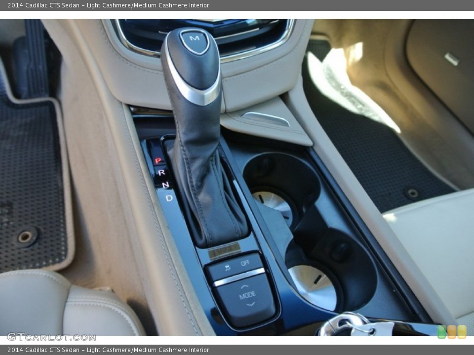 Light Cashmere/Medium Cashmere Interior Transmission for the 2014 Cadillac CTS Sedan #90995913