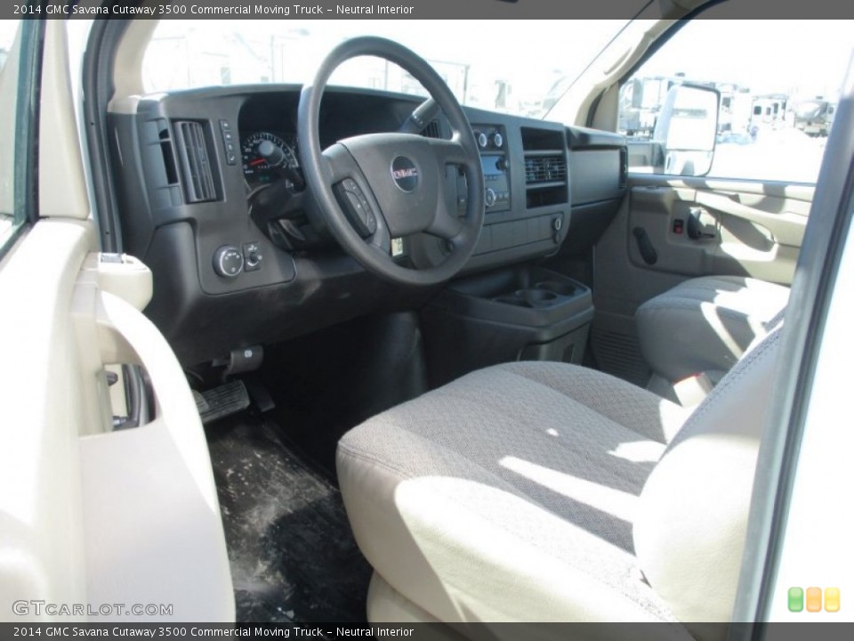 Neutral Interior Photo for the 2014 GMC Savana Cutaway 3500 Commercial Moving Truck #90999900