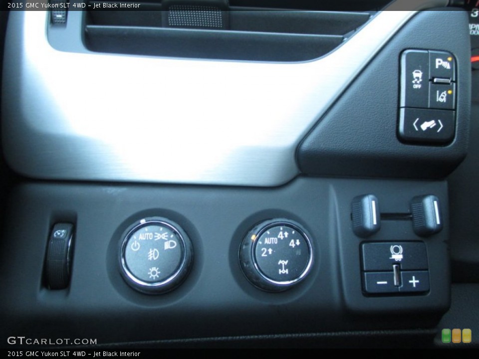 Jet Black Interior Controls for the 2015 GMC Yukon SLT 4WD #91000035