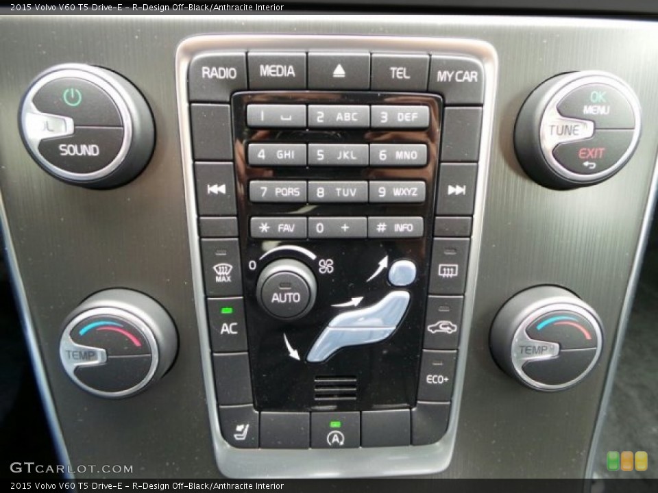R-Design Off-Black/Anthracite Interior Controls for the 2015 Volvo V60 T5 Drive-E #91003002