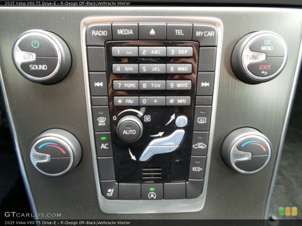 R-Design Off-Black/Anthracite Interior Controls for the 2015 Volvo V60 T5 Drive-E #91003005