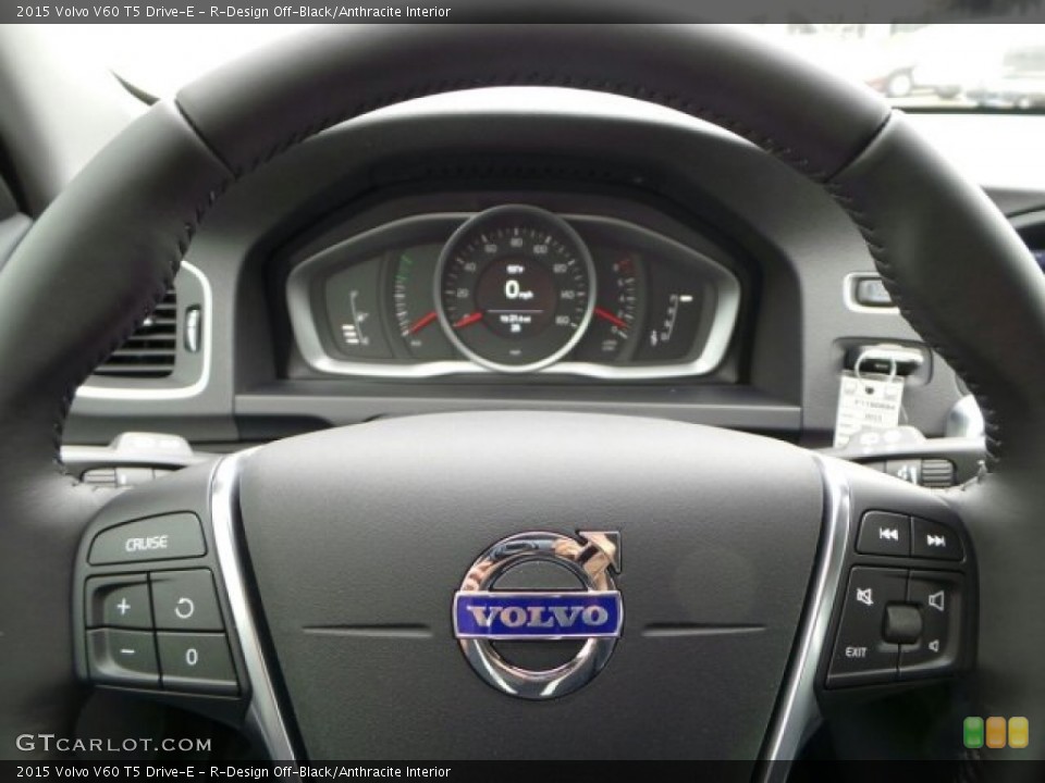 R-Design Off-Black/Anthracite Interior Steering Wheel for the 2015 Volvo V60 T5 Drive-E #91003008