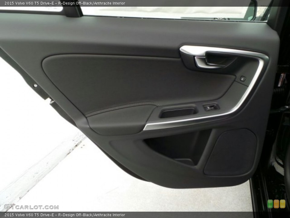 R-Design Off-Black/Anthracite Interior Door Panel for the 2015 Volvo V60 T5 Drive-E #91003014