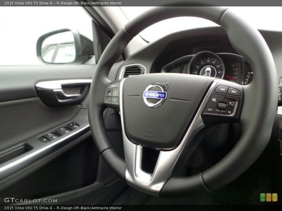 R-Design Off-Black/Anthracite Interior Steering Wheel for the 2015 Volvo V60 T5 Drive-E #91003032