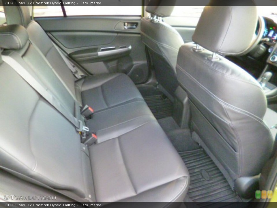 Black Interior Rear Seat for the 2014 Subaru XV Crosstrek Hybrid Touring #91010009
