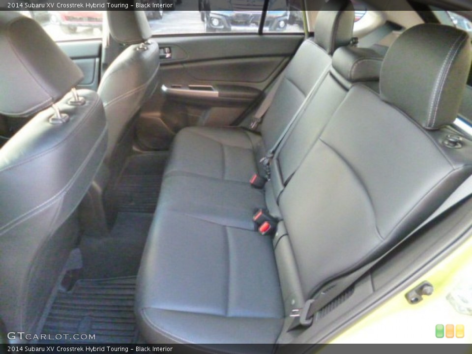 Black Interior Rear Seat for the 2014 Subaru XV Crosstrek Hybrid Touring #91010048