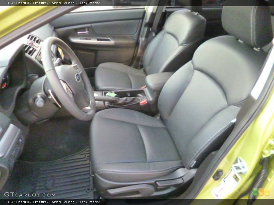 Black Interior Front Seat for the 2014 Subaru XV Crosstrek Hybrid Touring #91010084
