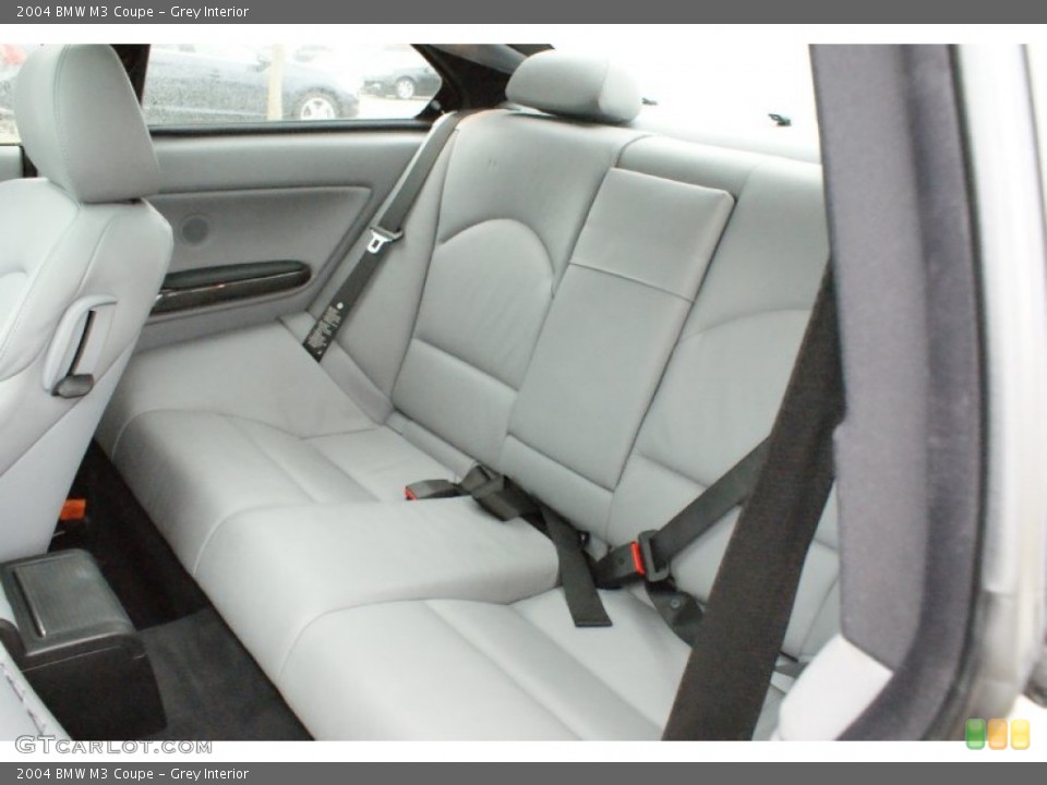 Grey Interior Rear Seat for the 2004 BMW M3 Coupe #91010456
