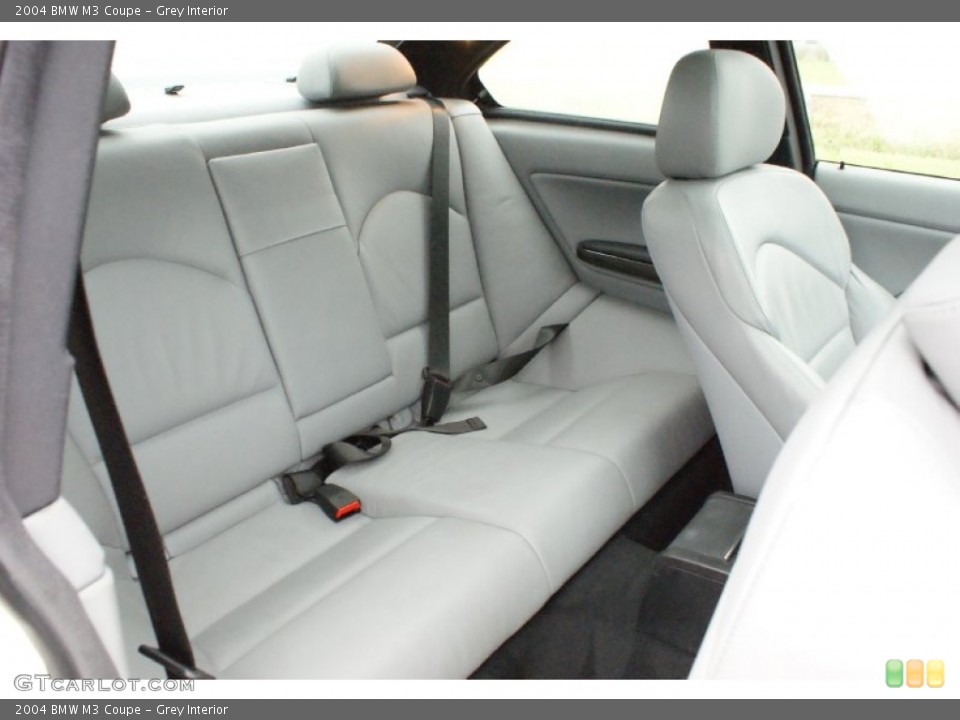Grey Interior Rear Seat for the 2004 BMW M3 Coupe #91010540