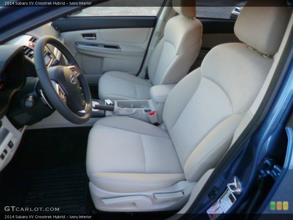 Ivory Interior Front Seat for the 2014 Subaru XV Crosstrek Hybrid #91012178