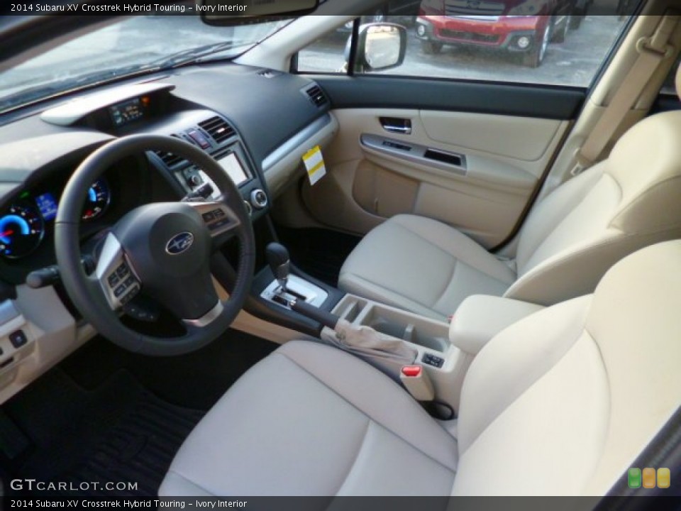 Ivory Interior Photo for the 2014 Subaru XV Crosstrek Hybrid Touring #91012595
