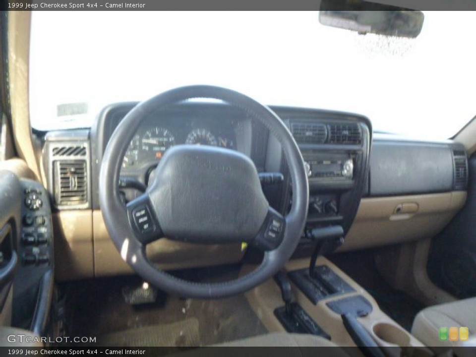 Camel Interior Photo for the 1999 Jeep Cherokee Sport 4x4 #91018963