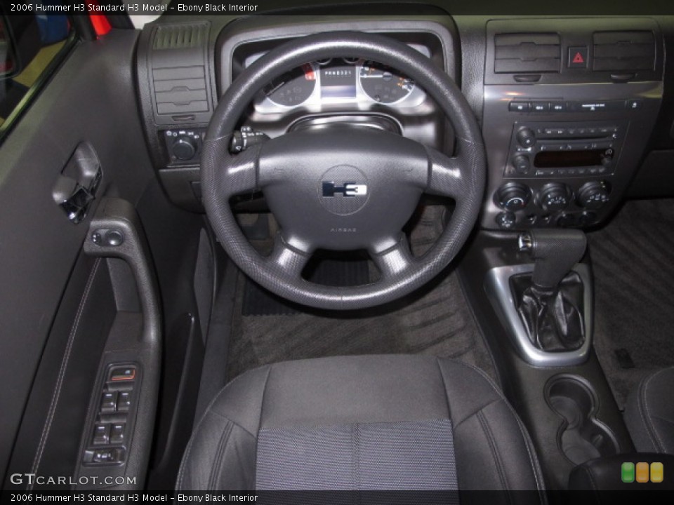 Ebony Black Interior Dashboard for the 2006 Hummer H3  #91019615