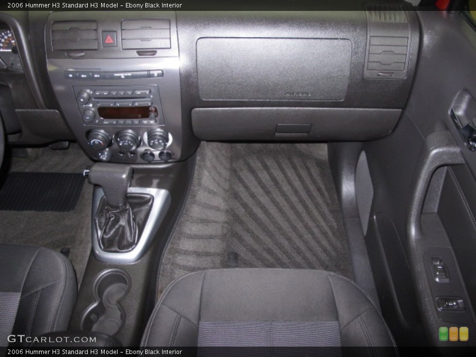 Ebony Black Interior Dashboard for the 2006 Hummer H3  #91019633
