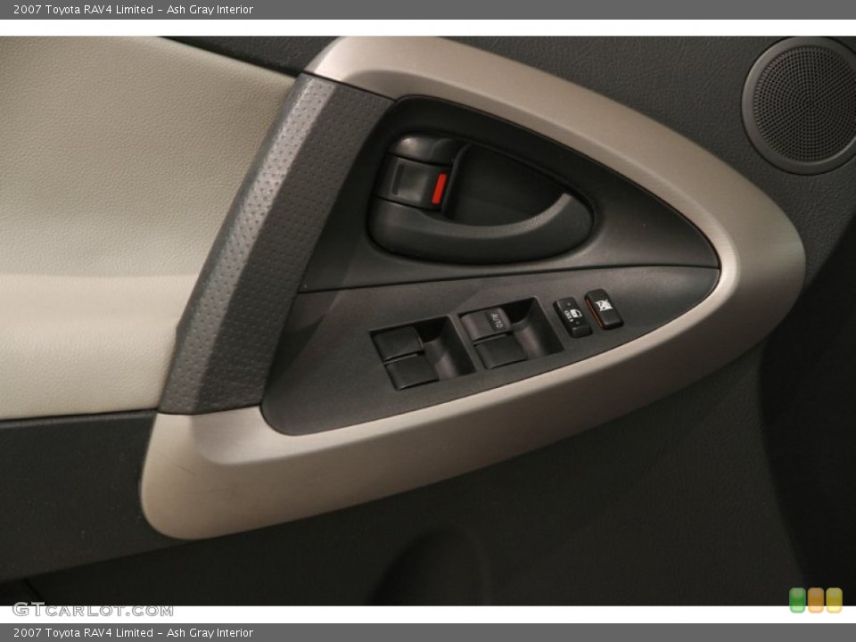 Ash Gray Interior Controls for the 2007 Toyota RAV4 Limited #91021271