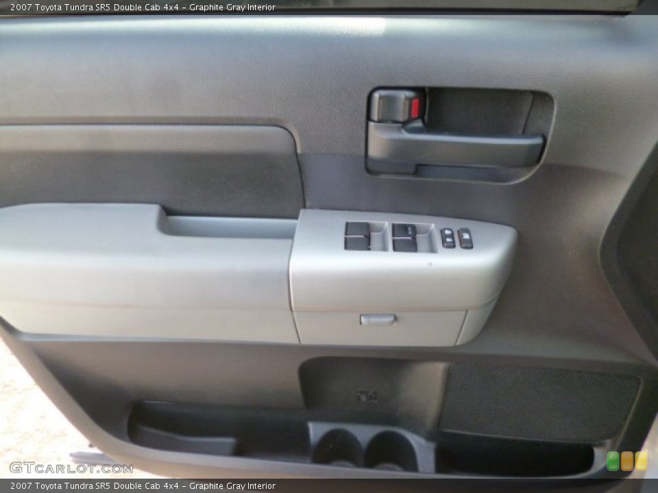 Graphite Gray Interior Door Panel for the 2007 Toyota Tundra SR5 Double Cab 4x4 #91033631