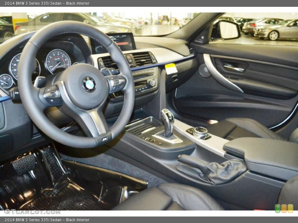 Black Interior Photo for the 2014 BMW 3 Series 335i Sedan #91033937