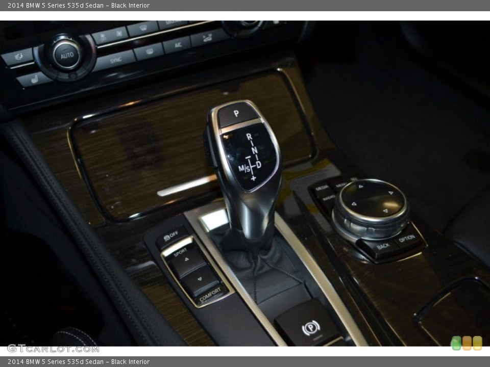 Black Interior Transmission for the 2014 BMW 5 Series 535d Sedan #91034129