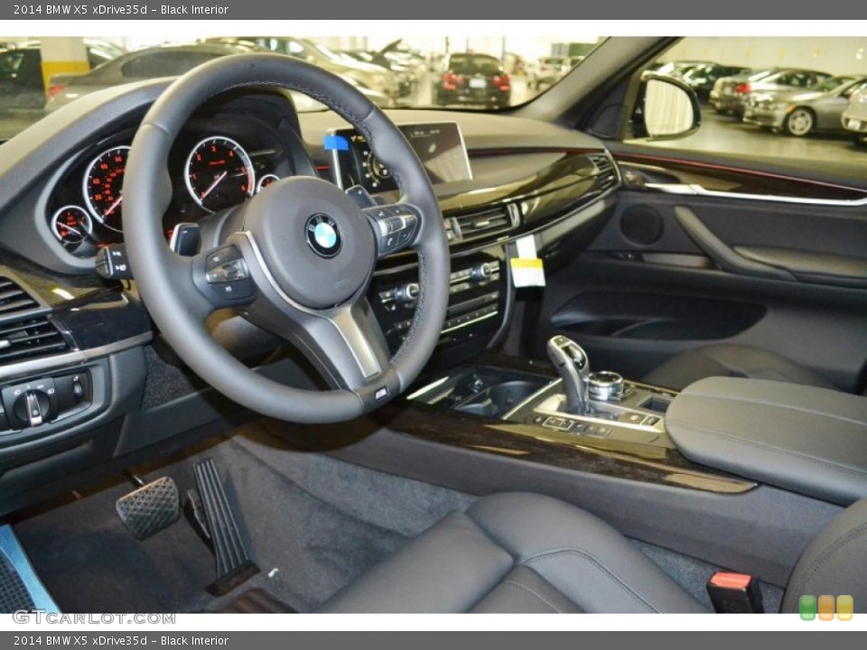 Black Interior Photo for the 2014 BMW X5 xDrive35d #91034245